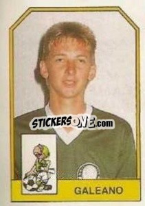 Sticker Galeano - Campeonato Brasileiro 1991 n. 149 - Abril