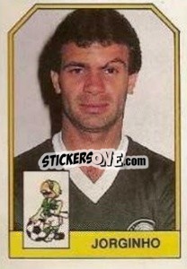 Sticker Jorginho - Campeonato Brasileiro 1991 n. 153 - Abril