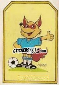 Sticker Mascote - Campeonato Brasileiro 1991 n. 163 - Abril