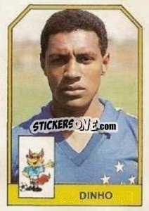 Sticker Dinho - Campeonato Brasileiro 1991 n. 172 - Abril