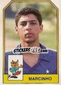 Sticker Marcinho - Campeonato Brasileiro 1991 n. 177 - Abril