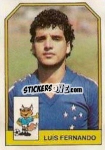 Sticker Luís Fernando - Campeonato Brasileiro 1991 n. 179 - Abril