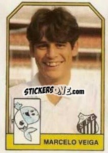 Sticker Marcelo Veiga - Campeonato Brasileiro 1991 n. 206 - Abril
