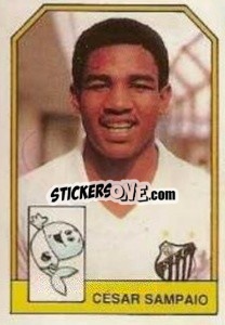 Sticker César Sampaio - Campeonato Brasileiro 1991 n. 210 - Abril