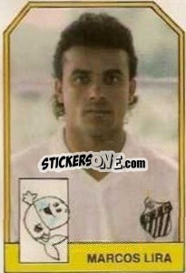 Sticker Marcos Lira - Campeonato Brasileiro 1991 n. 215 - Abril