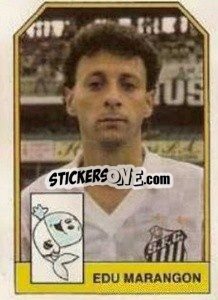 Sticker Edu Marangon - Campeonato Brasileiro 1991 n. 218 - Abril