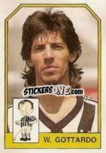 Cromo W. Gottardo - Campeonato Brasileiro 1991 n. 227 - Abril