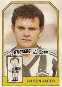 Cromo Gílson Jader - Campeonato Brasileiro 1991 n. 228 - Abril