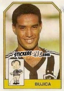 Cromo Bujica - Campeonato Brasileiro 1991 n. 235 - Abril