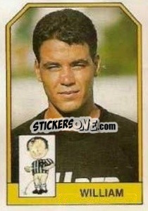 Cromo William - Campeonato Brasileiro 1991 n. 236 - Abril