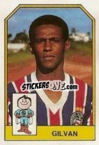 Sticker Gilvan - Campeonato Brasileiro 1991 n. 246 - Abril