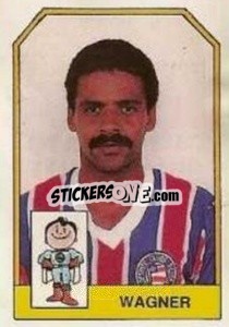 Sticker Wagner - Campeonato Brasileiro 1991 n. 248 - Abril