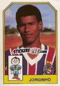 Sticker Jorginho - Campeonato Brasileiro 1991 n. 249 - Abril
