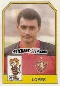 Cromo Lopes - Campeonato Brasileiro 1991 n. 272 - Abril