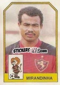 Sticker Mirandinha - Campeonato Brasileiro 1991 n. 274 - Abril