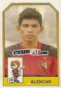 Cromo Alencar - Campeonato Brasileiro 1991 n. 278 - Abril