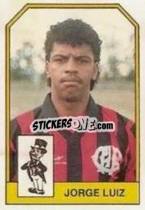 Sticker Jorge Luíz - Campeonato Brasileiro 1991 n. 306 - Abril