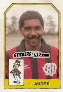 Sticker André - Campeonato Brasileiro 1991 n. 312 - Abril