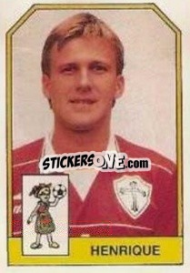 Sticker Henrique - Campeonato Brasileiro 1991 n. 328 - Abril