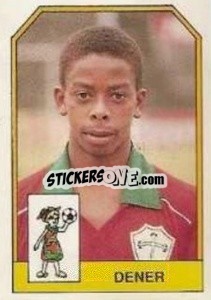 Sticker Dener - Campeonato Brasileiro 1991 n. 333 - Abril