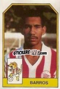Sticker Barros - Campeonato Brasileiro 1991 n. 347 - Abril