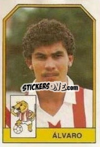 Sticker Álvaro - Campeonato Brasileiro 1991 n. 351 - Abril