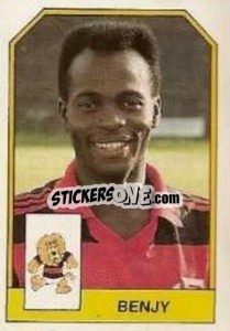 Cromo Benjy - Campeonato Brasileiro 1991 n. 373 - Abril