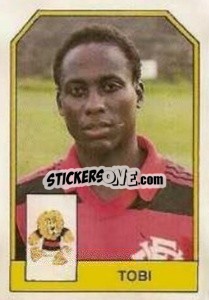 Sticker Tobi - Campeonato Brasileiro 1991 n. 379 - Abril