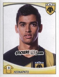 Sticker Leonardo - Superleague Ελλάδα 2010-2011 - Panini