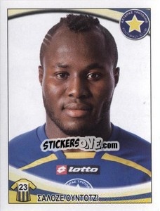 Sticker Shikoze Udoji - Superleague Ελλάδα 2010-2011 - Panini