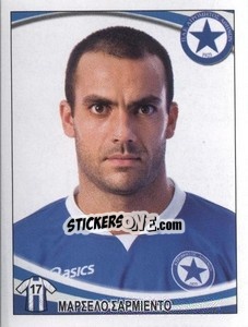 Sticker Marcelo Sarmiento - Superleague Ελλάδα 2010-2011 - Panini
