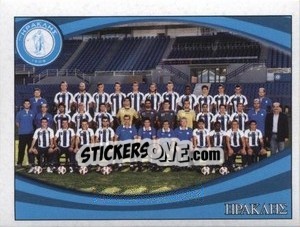 Cromo Team - P.A.E. Iraklis - Superleague Ελλάδα 2010-2011 - Panini