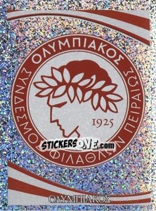 Cromo Emblem - Olympiacos FC - Superleague Ελλάδα 2010-2011 - Panini