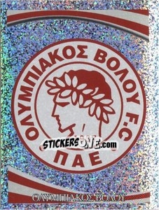 Cromo Emblem - Olympiacos Volos FC - Superleague Ελλάδα 2010-2011 - Panini
