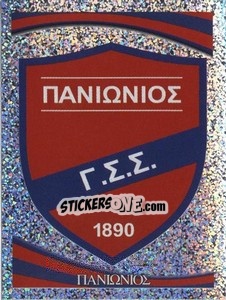 Sticker Emblem - Panionios FС - Superleague Ελλάδα 2010-2011 - Panini