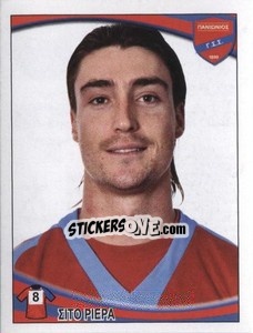 Cromo Sito Riera - Superleague Ελλάδα 2010-2011 - Panini