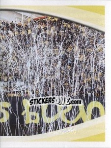 Sticker Fans AEK FC - Superleague Ελλάδα 2010-2011 n. 373 - Panini