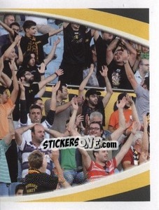 Sticker Fans FC Ergotelis - Superleague Ελλάδα 2010-2011 - Panini