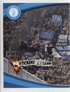 Sticker Fans P.A.E. Iraklis - Superleague Ελλάδα 2010-2011 - Panini