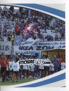 Figurina Fans Kavala FC - Superleague Ελλάδα 2010-2011 - Panini