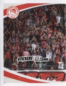 Sticker Fans Olympiacos Volos FC - Superleague Ελλάδα 2010-2011 - Panini