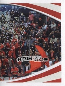 Sticker Fans FC Panserraikos Serres - Superleague Ελλάδα 2010-2011 - Panini