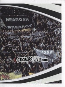 Sticker Fans PAOK FC - Superleague Ελλάδα 2010-2011 - Panini