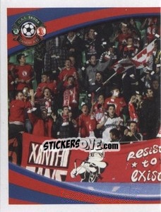 Cromo Fans Skoda Xanthi FC - Superleague Ελλάδα 2010-2011 - Panini