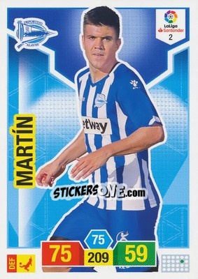 Cromo Martín - Liga Santander 2018-2019. Adrenalyn XL - Panini