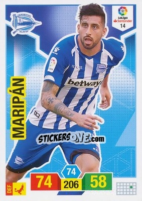 Sticker Maripan - Liga Santander 2018-2019. Adrenalyn XL n. 14 - Panini