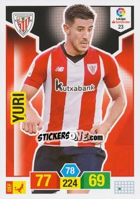 Cromo Yuri - Liga Santander 2018-2019. Adrenalyn XL n. 23 - Panini