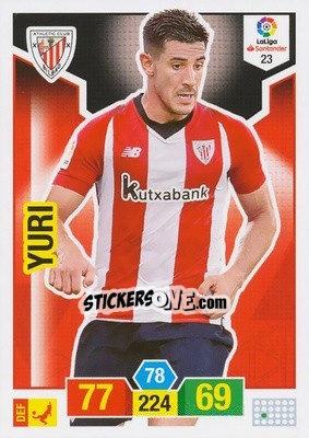 Sticker Yuri - Liga Santander 2018-2019. Adrenalyn XL - Panini