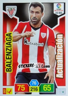 Cromo Balenziaga - Liga Santander 2018-2019. Adrenalyn XL - Panini