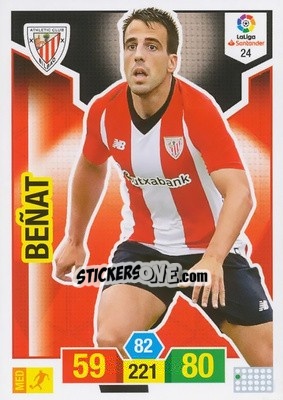 Sticker Beñat - Liga Santander 2018-2019. Adrenalyn XL n. 24 - Panini